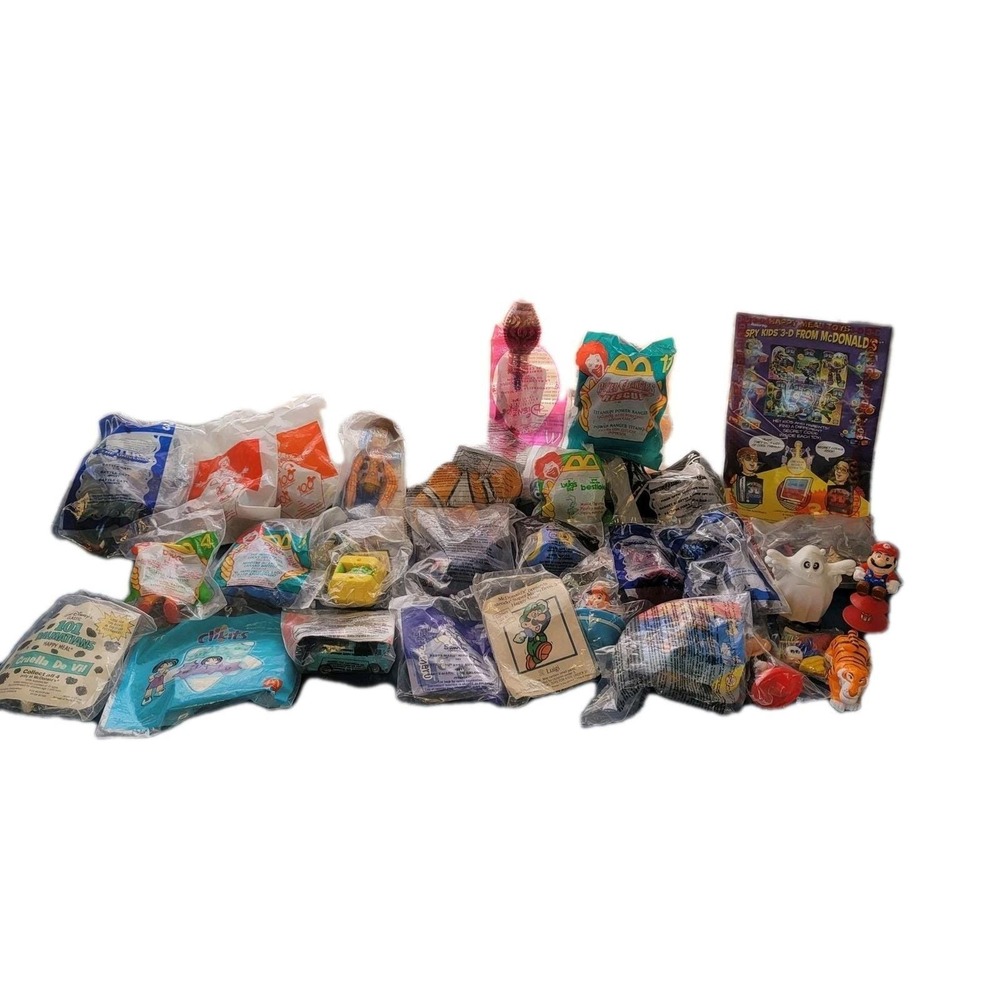 Vintage McDonald's Happy Meal Toys Big Lot 30 Sealed Collectible Kermit Disney‎